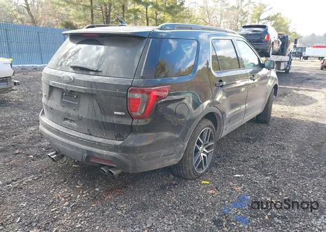 2019 Ford Explorer Sport z USA, uszkodzony, nr VIN 1FM5K8GTXKGA18347